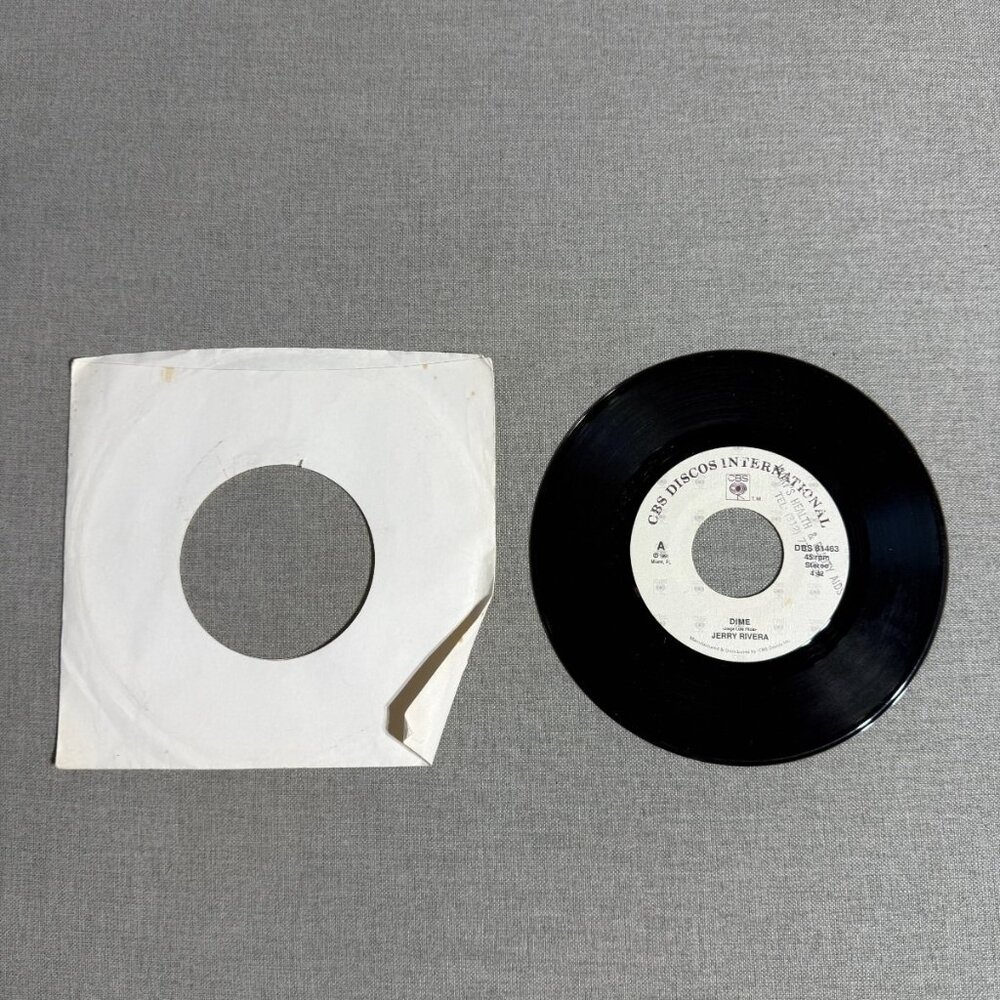 Jerry Rivera Esa Nina 7- Inch 45RPM Stereo Vinyl Record Single